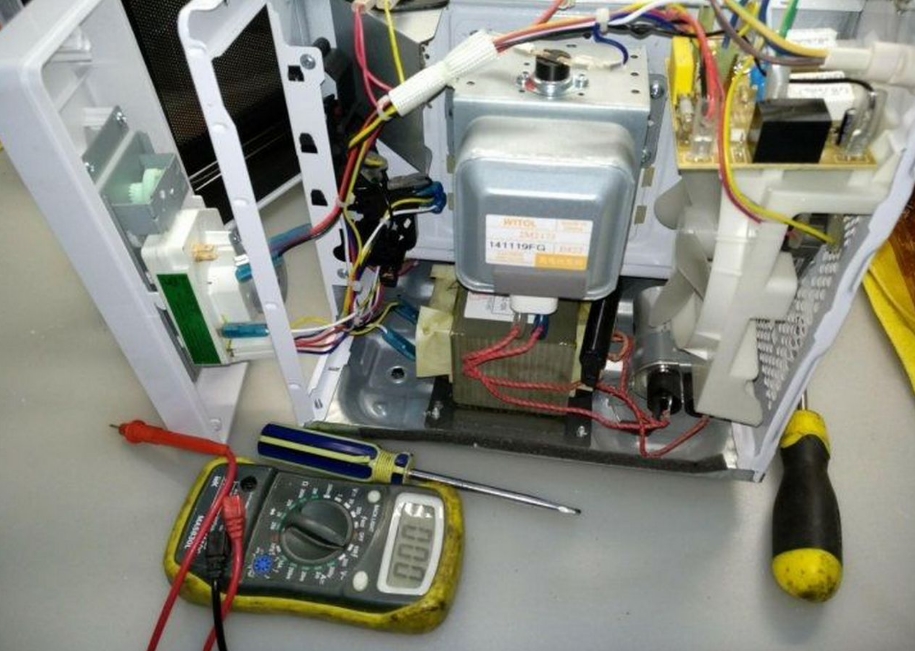 Ремонт микроволновки с выездом. Фрязино