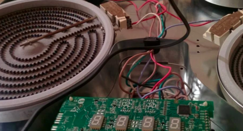 Ремонт стеклокерамической варочной панели. Фрязино